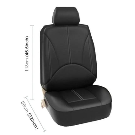 Universal PU Leather Front Seat Covers for Two Car Seats | Syndmart