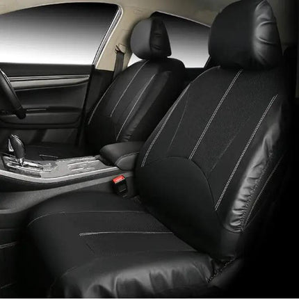 Universal PU Leather Front Seat Covers for Two Car Seats | Syndmart