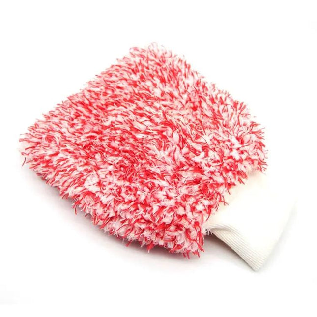 Microfiber Cleaning Mitt For Car Windows And Dusting