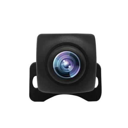 Wide Angle Wireless WiFi Rear View Camera for Safe Backup - compact black wireless rear view camera with wide-angle lens for smartphone monitoring