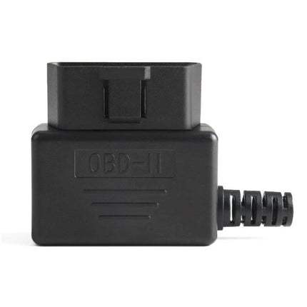 Reliable OBD Connector for Everyday Vehicle Maintenance Checks - black OBD-II diagnostic plug for quick engine and sensor code checks