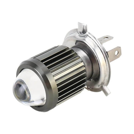 Bicolor Projector Lens Motorcycle Headlights for Everyday Riding - compact H4 projector bulb with dual white and yellow beam options