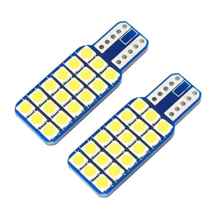 Two Pack Car Interior LED Reading Lamp Bulbs With Decoder - compact 33x12mm LED dome/map bulbs with decoder for steady, low-heat cabin lighting