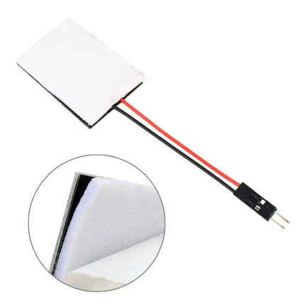 Car Reading Dome Light 12V White LED For Interior Use — slim adhesive 12V white LED panel with two-pin connector for vehicle cabin reading and map light