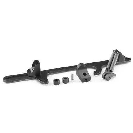 Throttle Cable Base Bracket For Car Modifications – lightweight aluminum bracket kit for clean throttle cable routing and secure mounting