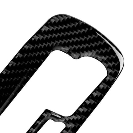 Carbon Fiber Decorative Sticker for Car Gear Shift Panel - glossy carbon fiber trim for Chevrolet Cruze 2009-2015 interior upgrade