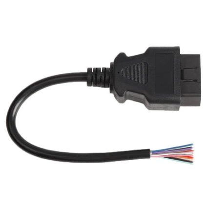 OBD Extension Cable for Everyday Vehicle Diagnostics and Checks - black OBD-II extension lead for easy access to vehicle diagnostic port in tight spaces