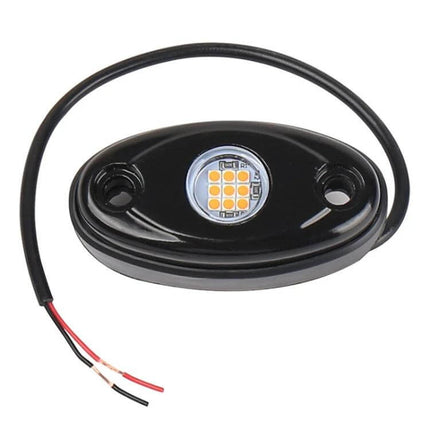 Universal Car Chassis Atmosphere Lights For Interior Ambience - compact 9-LED 12V chassis light for under-dash or footwell ambient illumination, 800 LM, 50,000h