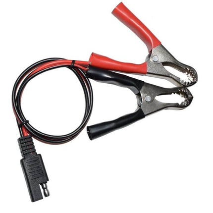 SAE To Crocodile Clip Power Cord For Motorcycle Battery Charger 1m connecting SAE plug to red and black crocodile clips for 36V charging