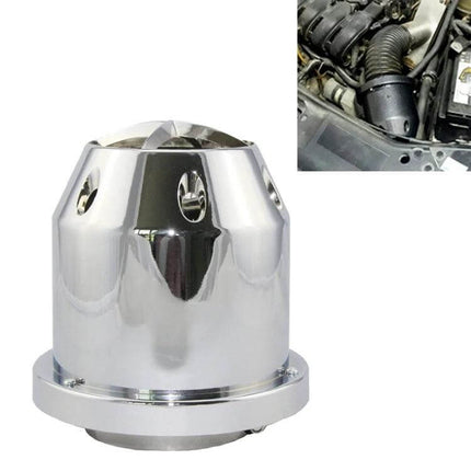 Car Universal 76mm Intake Filter Mushroom Head High Flow chrome mushroom head high-flow intake filter for universal 76mm fittings