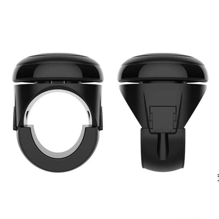 Universal Car Steering Wheel Spinner Knob 360 Degree Rotation Aid, 3R-2251 - black plastic and metal bearing, compact 63x50x22mm steering aid