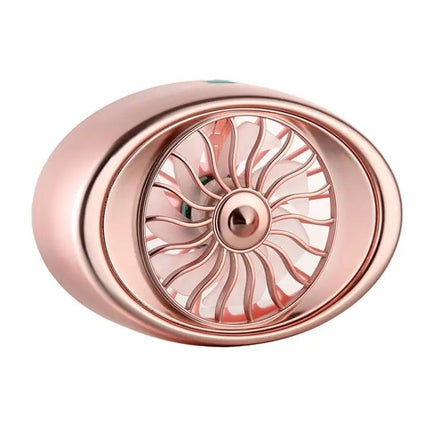 Car Vent Fan USB LED Lamp, Portable 3-Speed for Cars