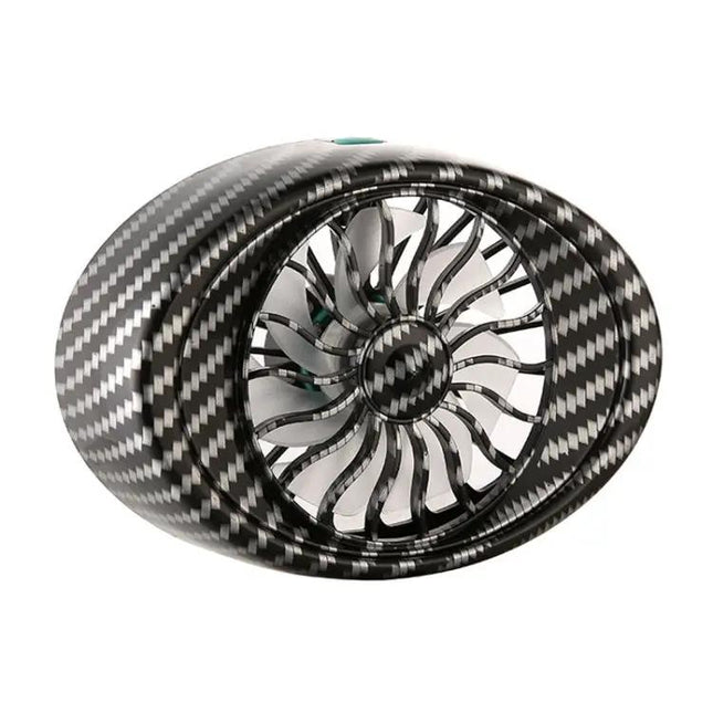 Car Vent Fan USB LED Lamp, Portable 3-Speed for Cars | Syndmart