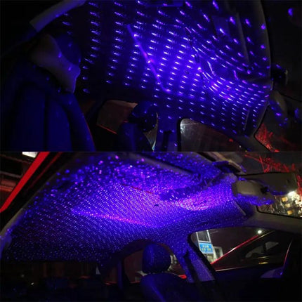 Starry Sky Atmosphere Lamp for Car and Home Blue Light