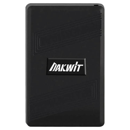 Strong Magnetic GPS Tracker for Real-Time Vehicle Monitoring black rectangular device with Dakwit logo, compact magnetic vehicle GPS tracker