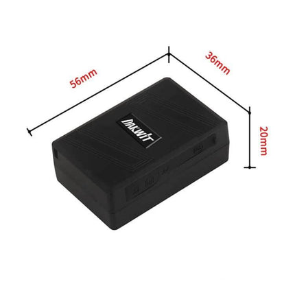Strong Magnetic GPS Tracker for Real-Time Vehicle Monitoring compact black rectangular unit with magnetic mount and dimensions 56x36x20mm