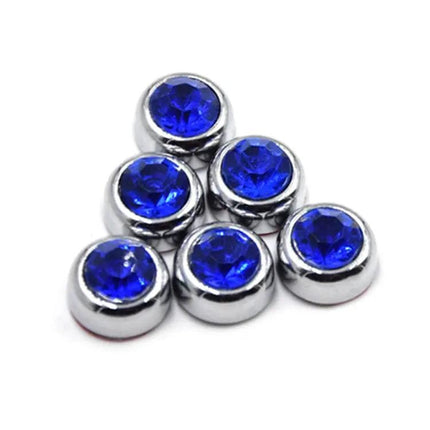 Crystal Diamond Sticker Set for Car Personalization, 6 Pieces | Syndmart