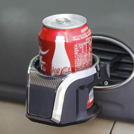 2-in-1 Magnetic Car Air Vent Holder for Phone and Cup | Syndmart