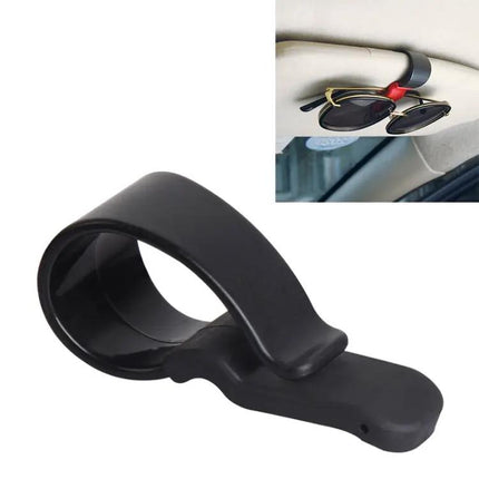 Car Glasses Mount Holder with Card and Bill Storage