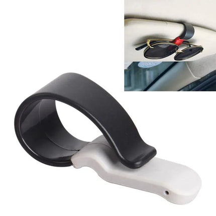 Car Glasses Mount Holder with Card and Bill Storage