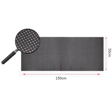 Versatile Car Anti-Slip Mat, 150x50cm for Securing Trunk Items - PVC foam non-slip trunk liner, flexible for dashboards and home surfaces