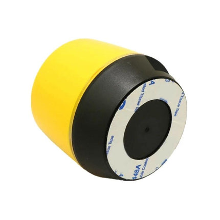 Compact Compass for Daily Driving Direction and Travel Guidance dashboard-mounted yellow compass with double-sided tape for quick orientation
