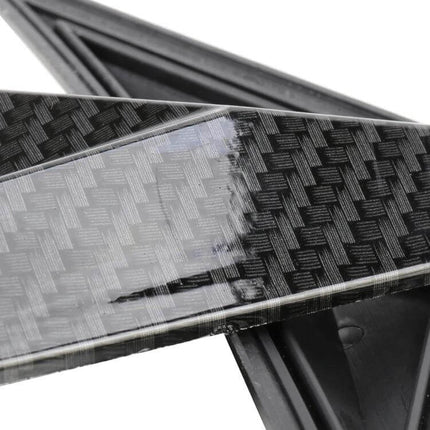 Carbon Fiber Decorative Sticker for Honda 10th Generation Civic Fenders close-up showing carbon fiber texture and glossy finish for fender styling