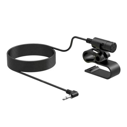 Car Microphone for Pioneer Car Audio 4m Cable Rotatable - black rotatable head with 4m cable and 2.5mm plug for hands-free calling