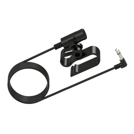 Car Microphone for Pioneer Car Audio 4m Cable Rotatable compact clip-mount 2.5mm plug hands-free calling microphone with swivel head