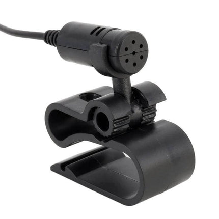 Car Microphone for Pioneer Car Audio 4m Cable Rotatable - black rotatable head with 4m cable and 2.5mm plug for hands-free calling