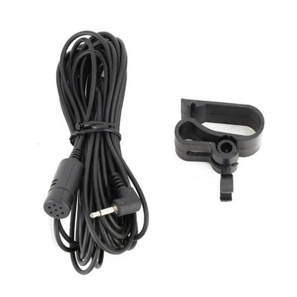 Car Microphone for Pioneer Car Audio 4m Cable Rotatable - 4m cable with 2.5mm plug and rotatable mic head, includes mounting clip