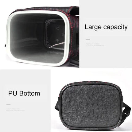 Car Back Seat Hook Trash Can for Organization and Storage