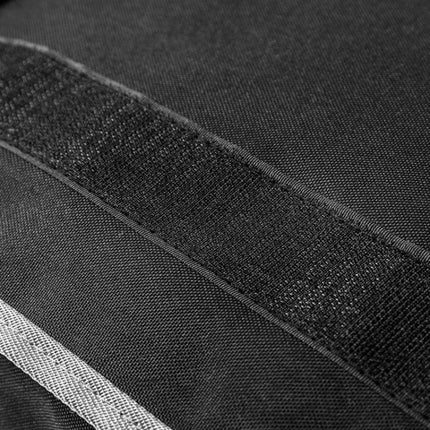 Universal Car Trunk and Seat Back Storage Organizer for Essentials close-up of durable fabric and hook-and-loop fastening detail