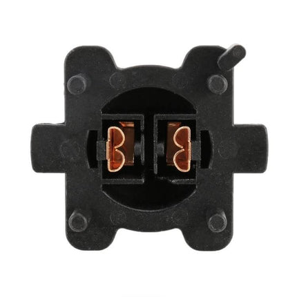 H7 Tail Lamp Holder For Mazda LED Bulb Adapter Kit, black plastic H7 socket stabilizer for LED tail lamp replacement