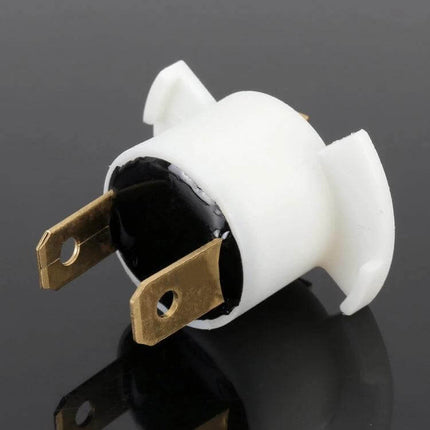 1 Pair Tail Lamp Holder for Honda Odyssey Replacement white plastic H1 bulb adapter for secure LED mounting
