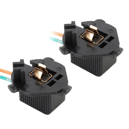 H1 Tail Lamp Holder for Kia 1 Pair Secure LED Bulb Fit - plastic H1 bulb adapter for Kia K7 tail lamp assemblies, ensures correct LED bulb seating and alignment