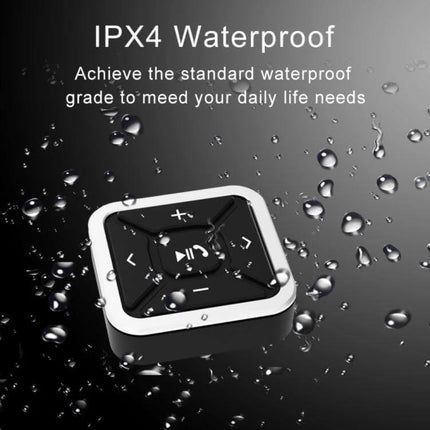 Car Bluetooth Hands Free Controller For Calls And Music - compact IPX4 waterproof remote for car, bike, motorcycle and outdoor use