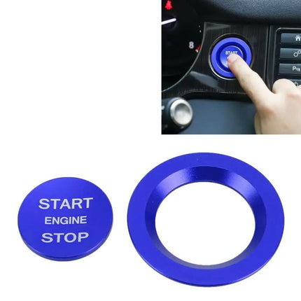 Engine Start Key Push Button Trim for Land Rover and Jaguar Vehicles