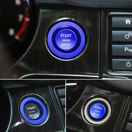 Engine Start Key Push Button Trim for Land Rover and Jaguar Vehicles