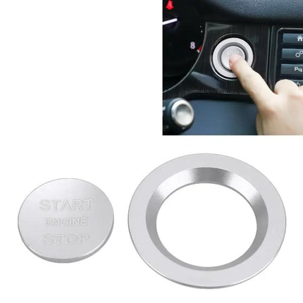 Engine Start Key Push Button Trim for Land Rover and Jaguar Vehicles