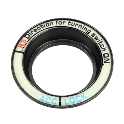 Fluorescent Aluminum Alloy Key Ring for Ford Vehicles