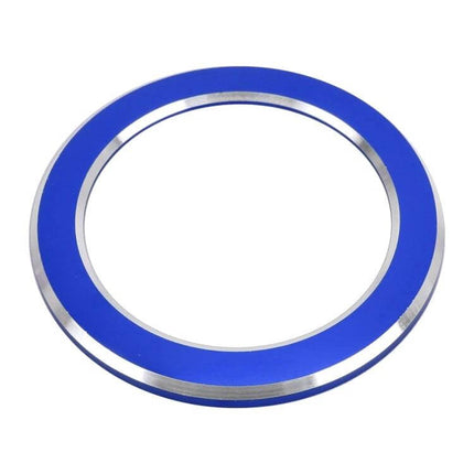 Metal Key Ring for Renault Vehicle Decoration, in Blue or Red - blue metal ring accent for Renault keys and interior