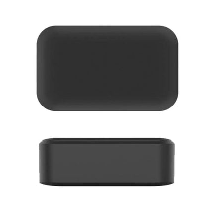 GF22 Magnetic Car GPS Tracker for Vehicle Security compact black magnetic GPS tracker shown top and side views