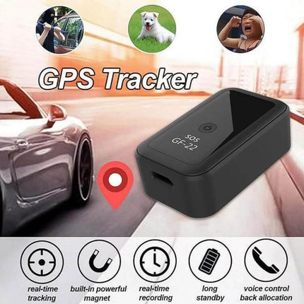 GF22 Magnetic Car GPS Tracker for Vehicle Security compact magnetic real-time car tracker with SOS button and long standby