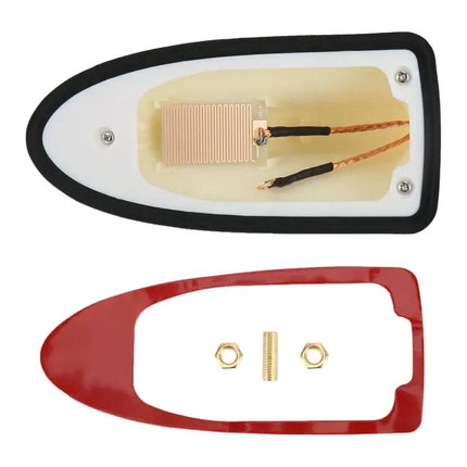 Universal Shark Fin Antenna for Car Radio in Champagne Gold