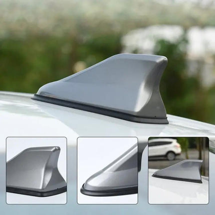 Universal Shark Fin Antenna for Car Radio in Champagne Gold