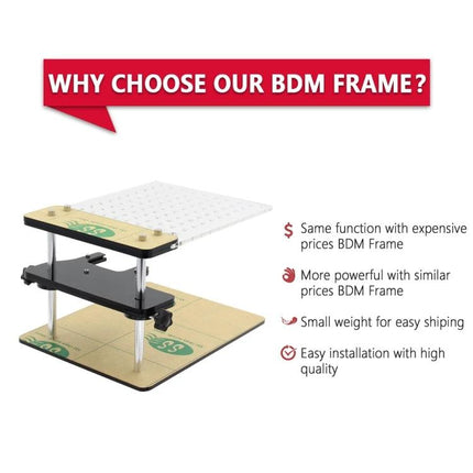 Compact Stand for Daily Vehicle Maintenance and Repair Tasks supporting ECU updates and diagnostics with stable platform for programming and tool connections