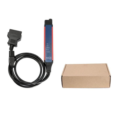 Scania Diagnostic Tool for Vehicle Maintenance in Workshops - compact WiFi OBD diagnostic adapter with cable and box