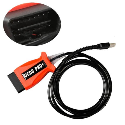 UCDS Tool for Everyday Vehicle Maintenance Checks - USB-serial Ford diagnostic cable and OBD2 connector for Focus Kuga basic home checks