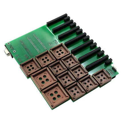 UPA Tool for Everyday Vehicle Maintenance Essentials USB programmer board with multiple chip sockets for microcontroller repairs